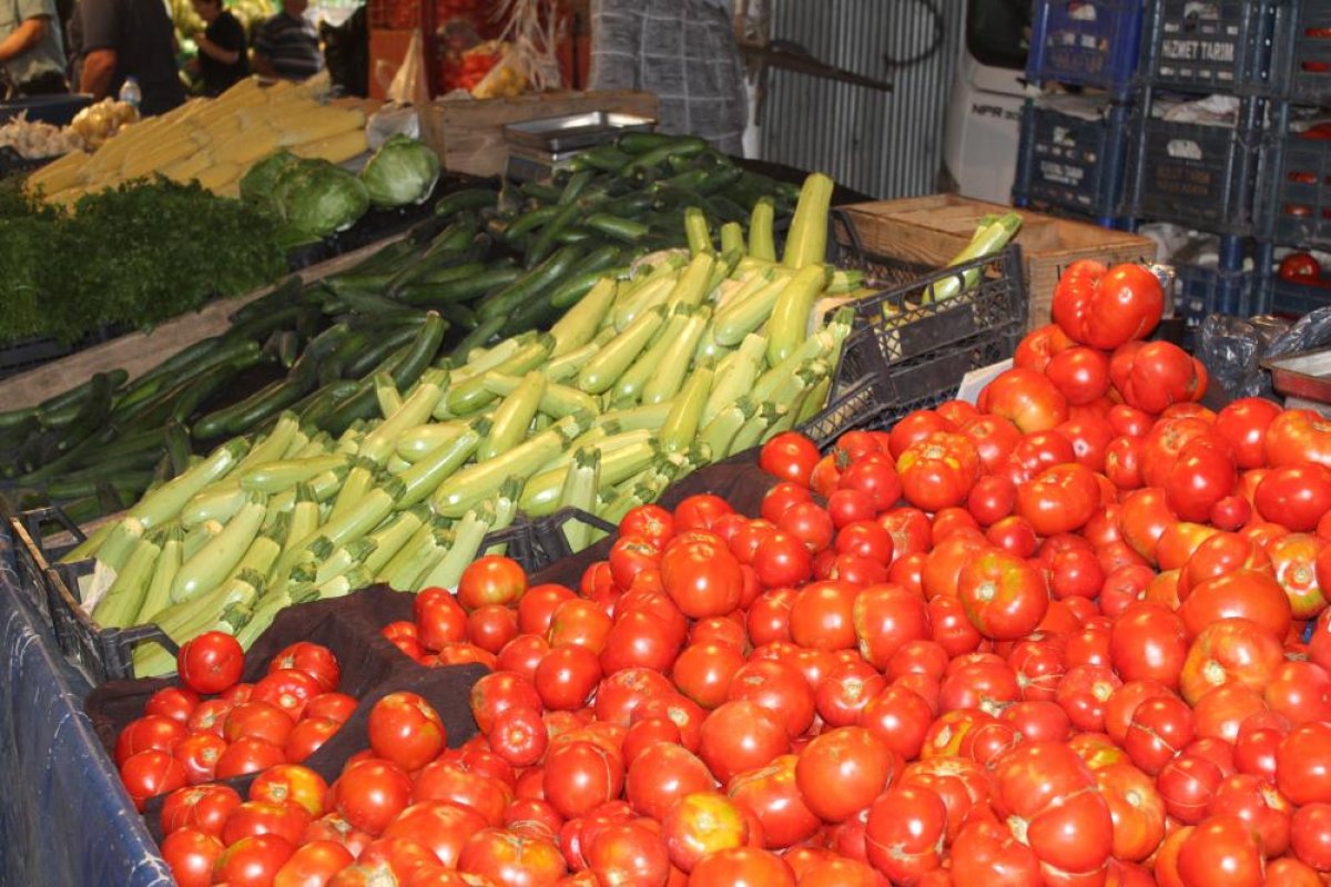 Sinop ta pazar tezgahlarında sebze fiyatları düştü #4