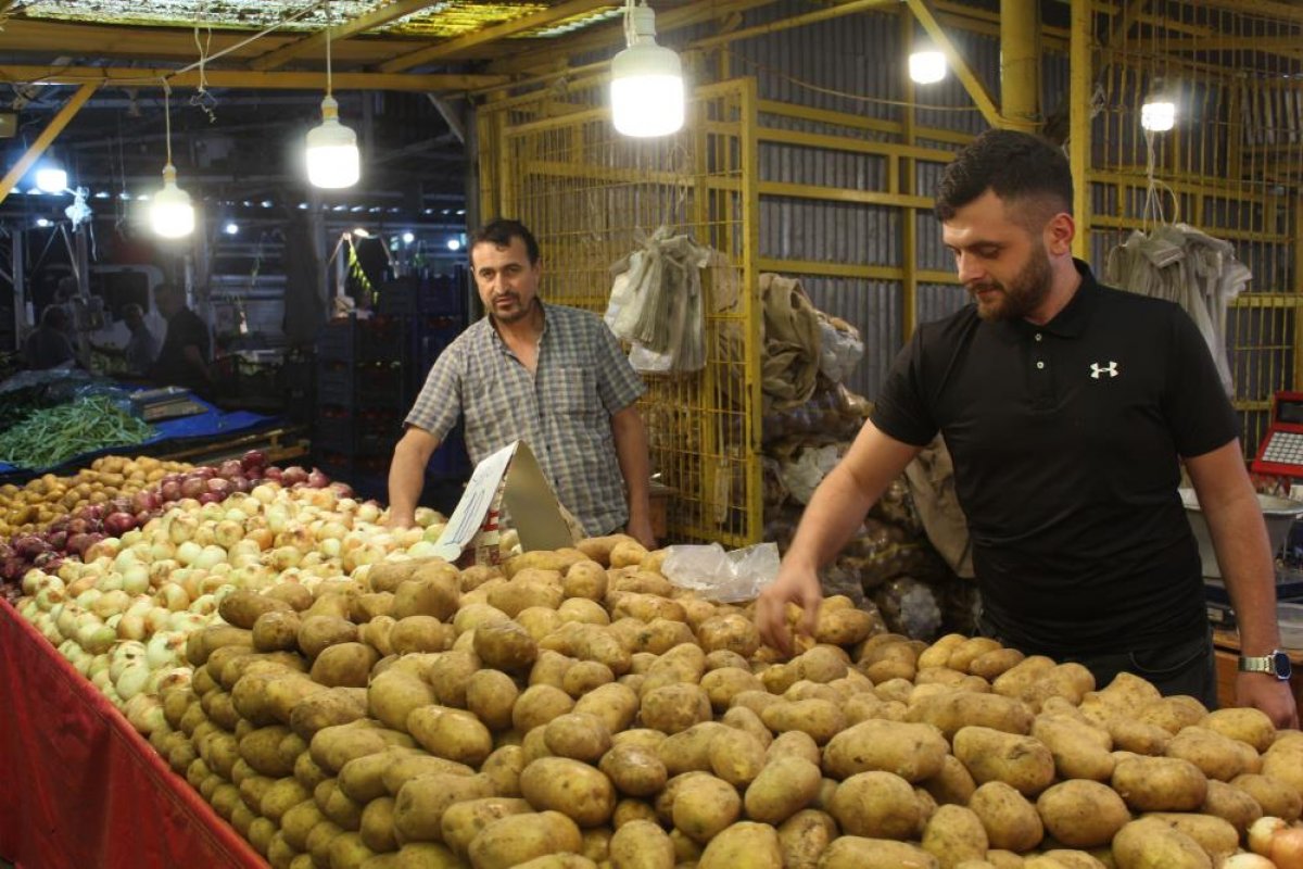 Sinop ta pazar tezgahlarında sebze fiyatları düştü #2