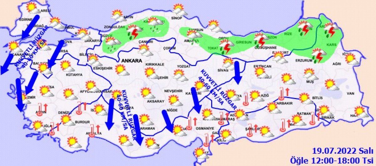 Marmara da fırtına uyarısı yapıldı #6