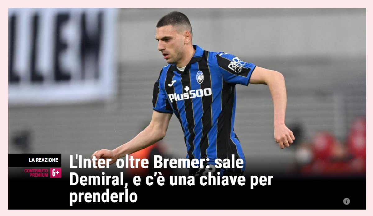 İnter, Merih Demiral için görüşmede #2