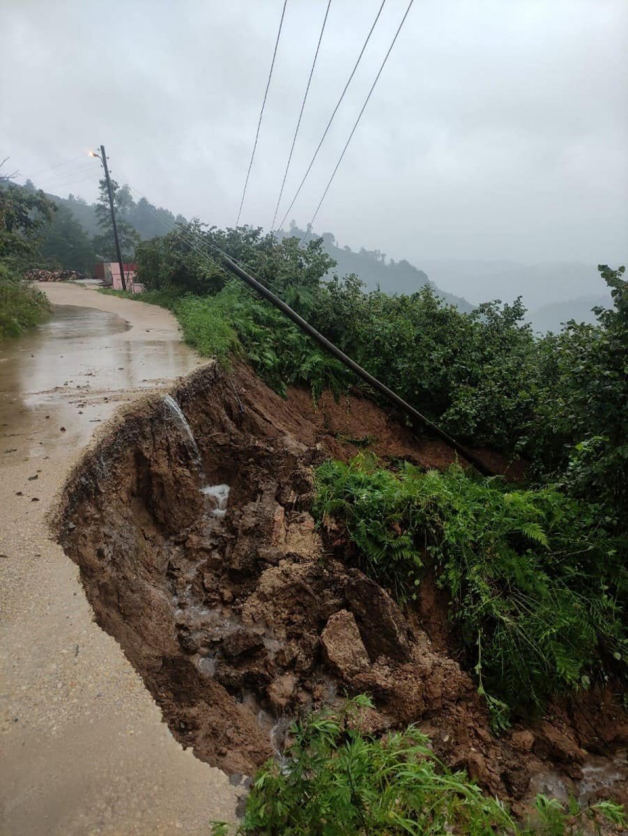 Landslide occurred at 304 points in Ordu in 2 days #1