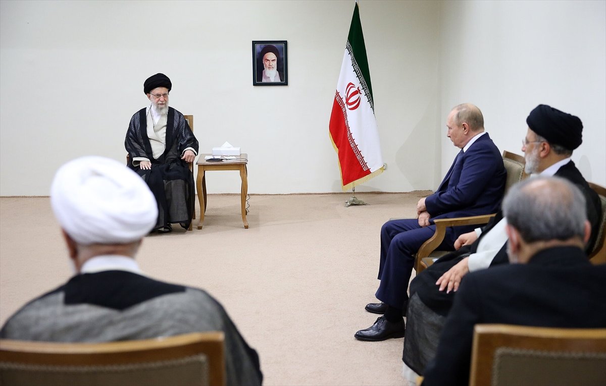 Vladimir Putin meets with Iranian leader Khamenei #3