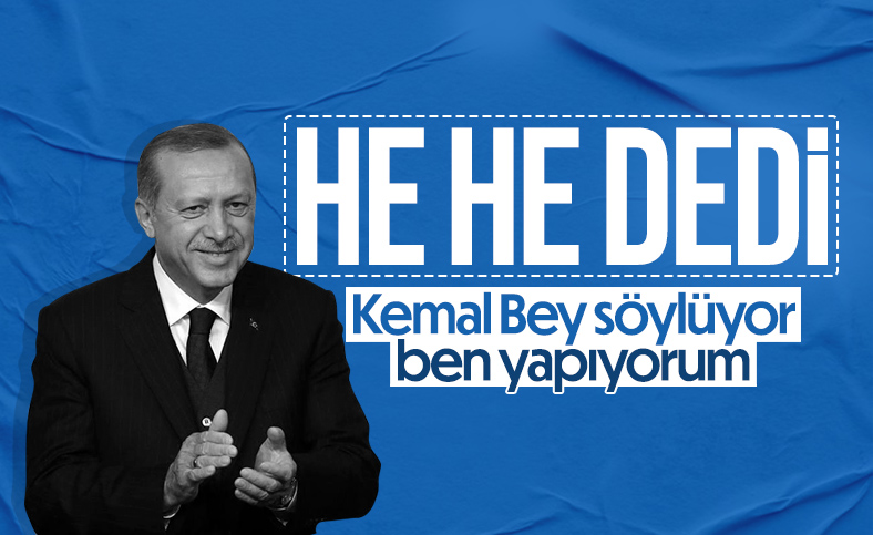 Cumhurbaşkanı Erdoğan, Kılıçdaroğlu'nun KYK açıklamasını tiye aldı