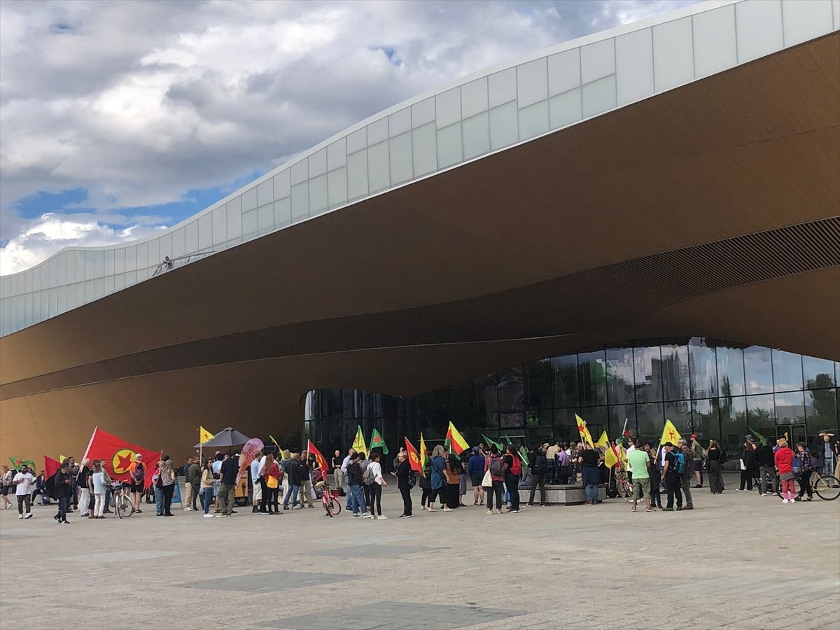 Supporters of the terrorist organization PKK held a demonstration in Finland #3