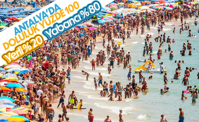 Antalya'da tatil yoğunluğu arttı