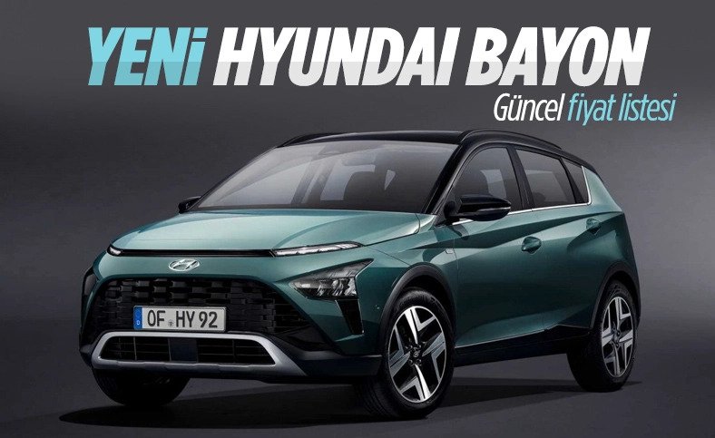 Türkiye'de üretilen Hyundai Bayon 3 aylık fiyat değişimi