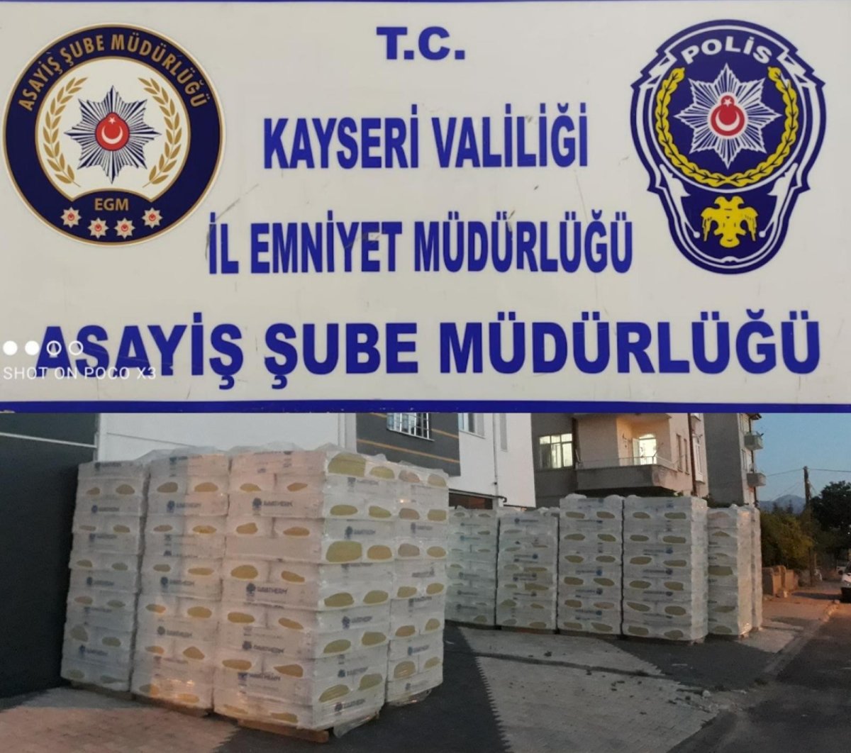 Kayseri de depodan 450 bin TL lik malzeme çalan şüpheliler yakalandı #1