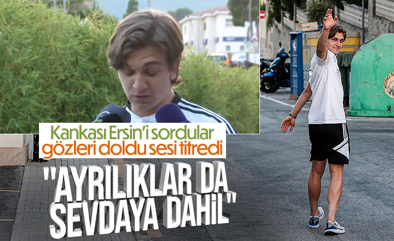 Beşiktaş'tan ayrılan Rıdvan Yılmaz gözyaşlarını tutamadı