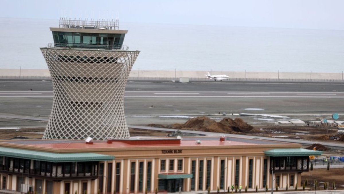 Rize-Artvin Havalimanı’nı 2 ayda 127 bin 990 yolcu kullandı #6