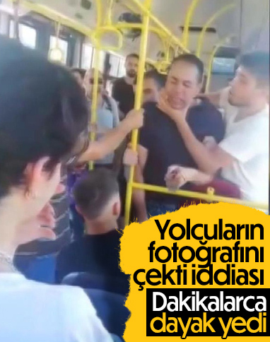 Kadıköy'de otobüste fotoğraf iddiası: Şüpheli darbedildi