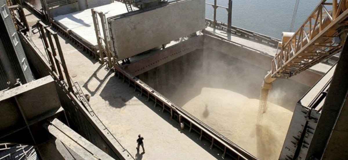 Ukrayna limanda tahıl kervanları oluşturulmaya başlandı #2