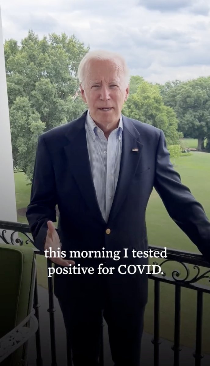 Joe Biden survived his COVID-19 symptoms #2