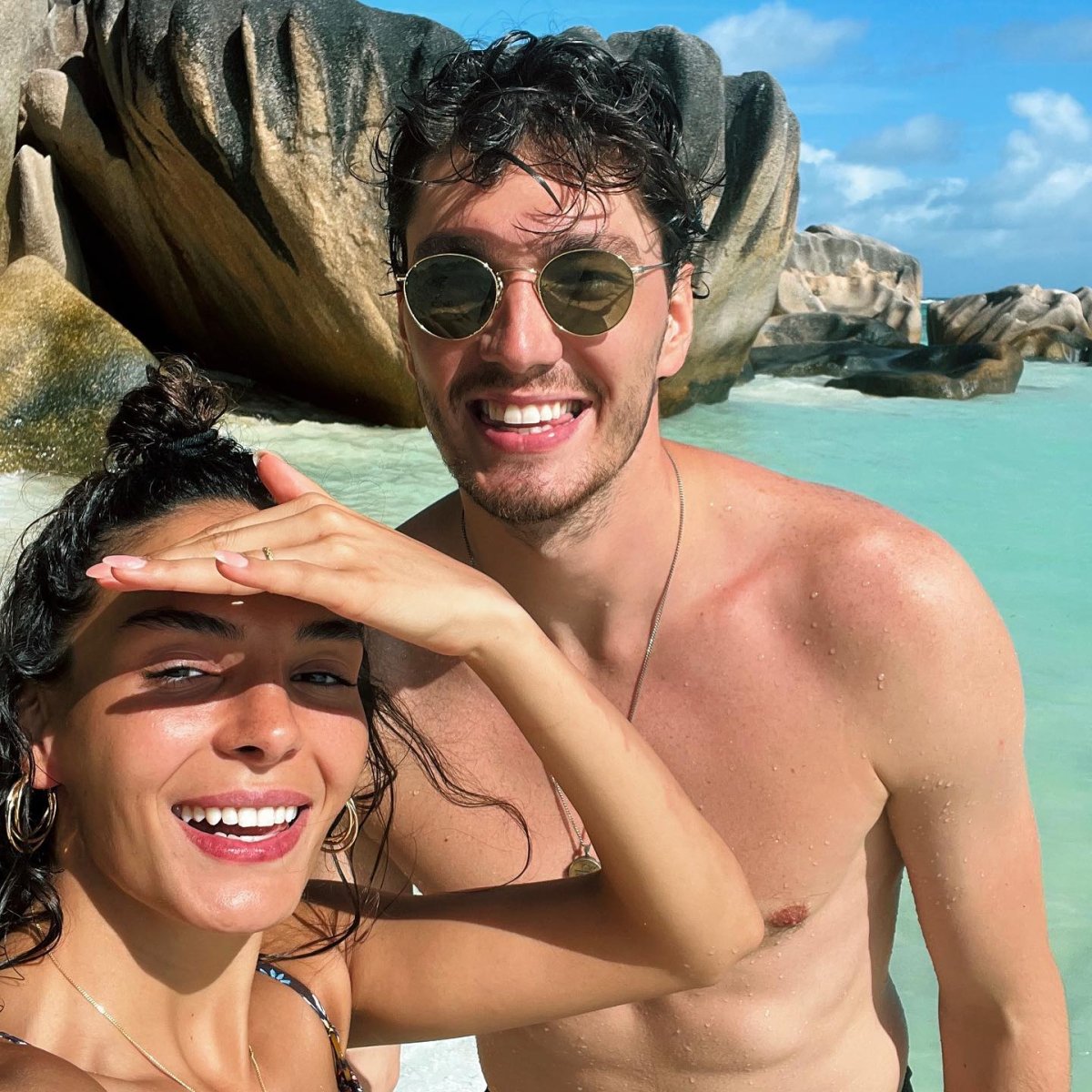 Ebru Şahin den balayı pozu #4