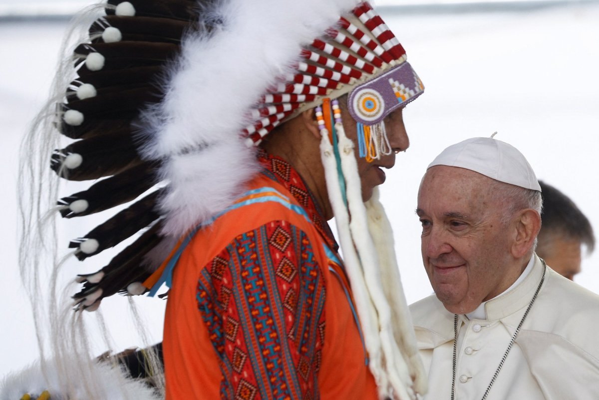 Pope Francis apologizes to natives in Canada #2