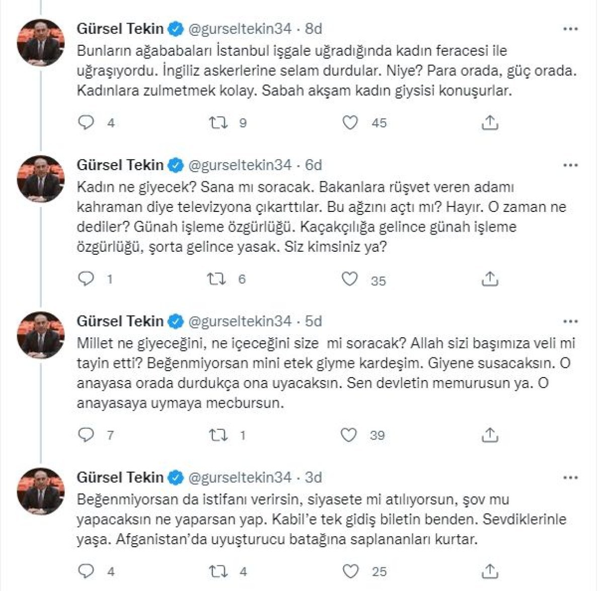 CHP li Gürsel Tekin den imam Halil Konakçı ya sert sözler #2