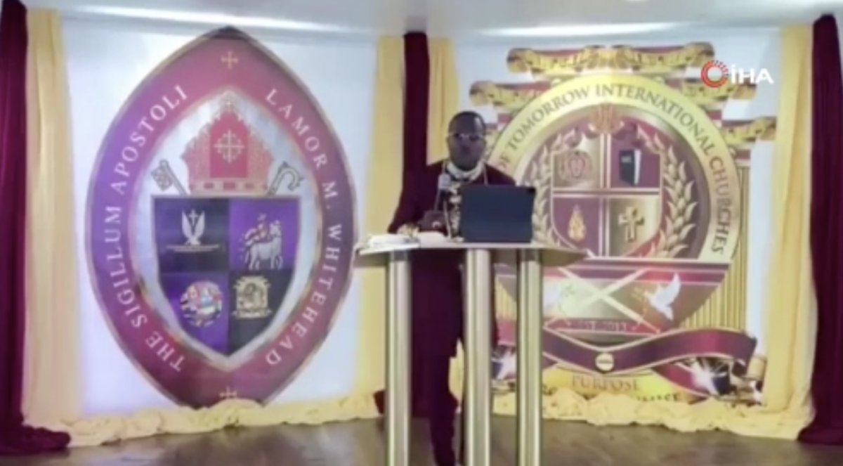 $1 million worth of jewelery stolen during live sermon in the US #1