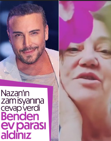 Cenk Eren, isyan eden Nazan �ncel�e cevap verdi