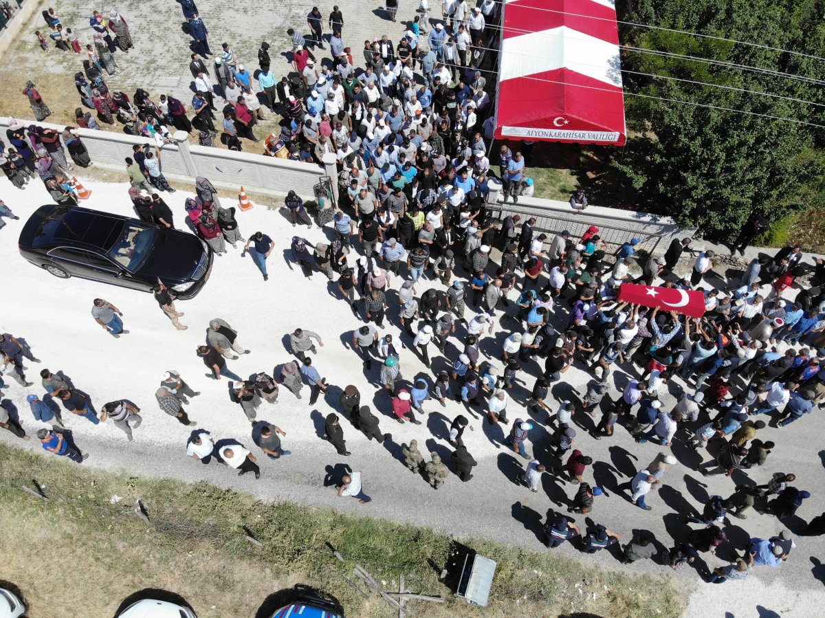 Afyonkarahisar şehit Cüneyt Taşyürek’i uğurladı #10