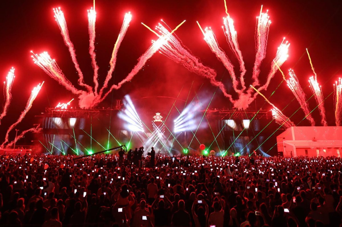 Doğubayazıt’ta 30 bin kişi konserde eğlendi #7