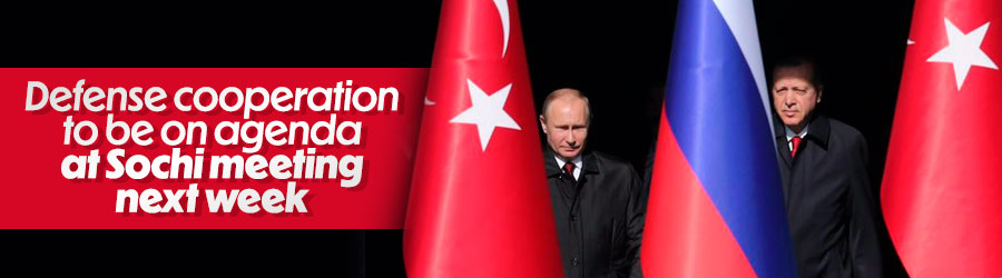 Kremlin says Erdoğan, Putin to discuss defense cooperation