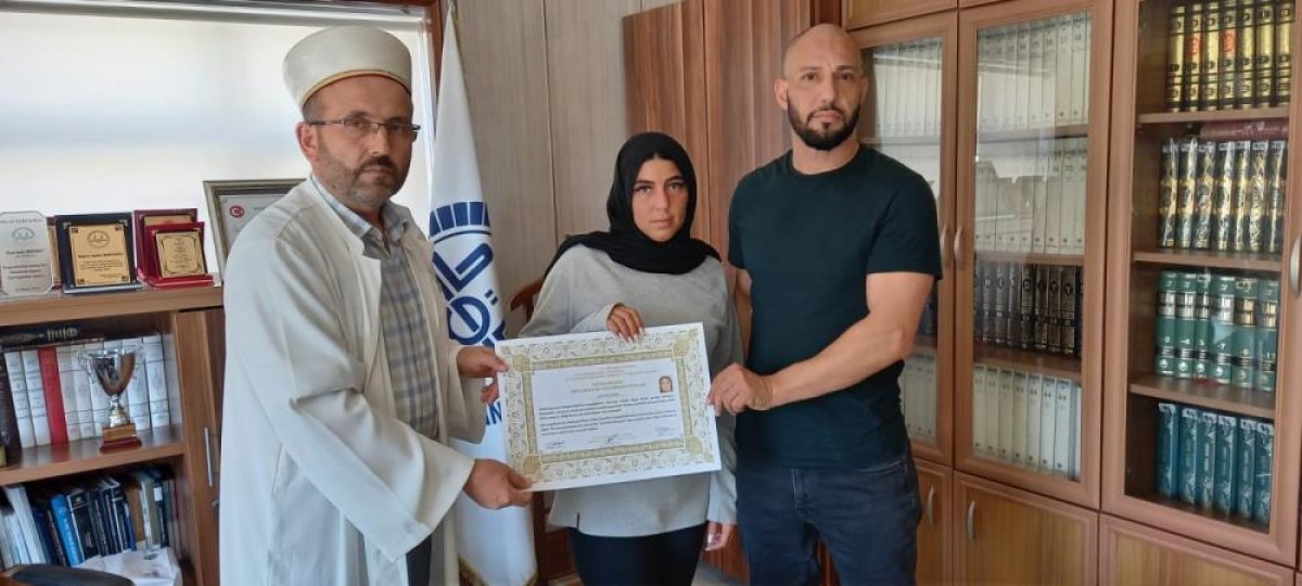 Alman genç kadın Zonguldak ta Müslüman oldu #2