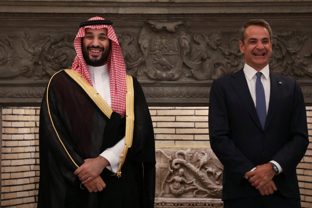 Saudi Crown Prince Salman met with Kiryakos Mitsotakis in Athens #2