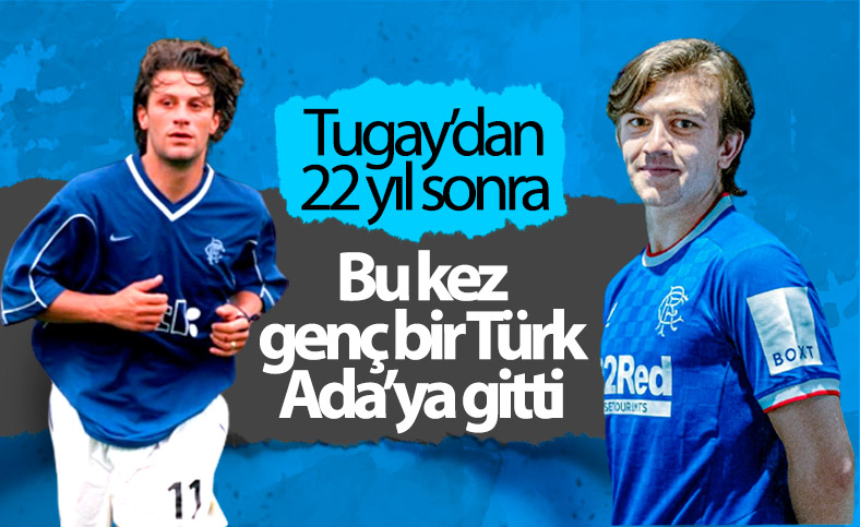 Rıdvan Yılmaz: Tugay Kerimoğlu'dan 22 yıl sonra Rangers'a giden ikinci Türk oyuncu