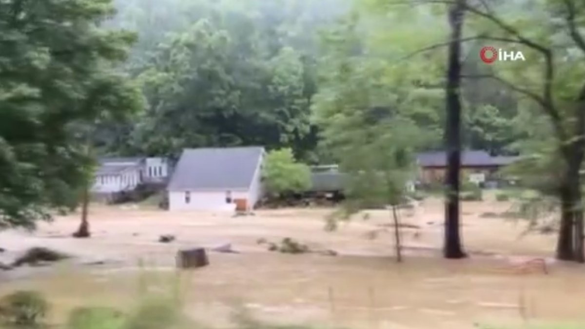 Floods hit the US state of Kentucky