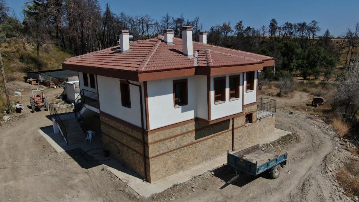 Manavgat yangınında zarar gören yapılarda sona doğru #6