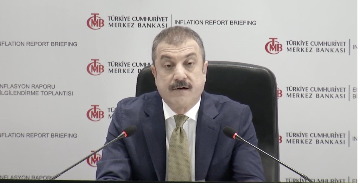 Merkez Bankası Başkanı Şahap Kavcıoğlu ndan enflasyon raporu #2