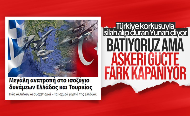 Yunanistan'da Türkiye ile askeri güç karşılaştırması yapıldı