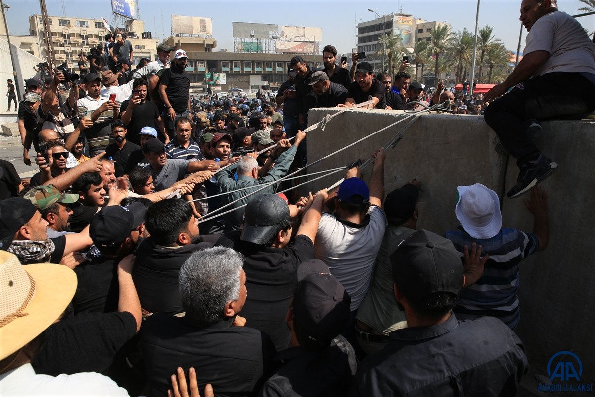 Irak ta Sadr destekçileri tekrar harekete geçti #15