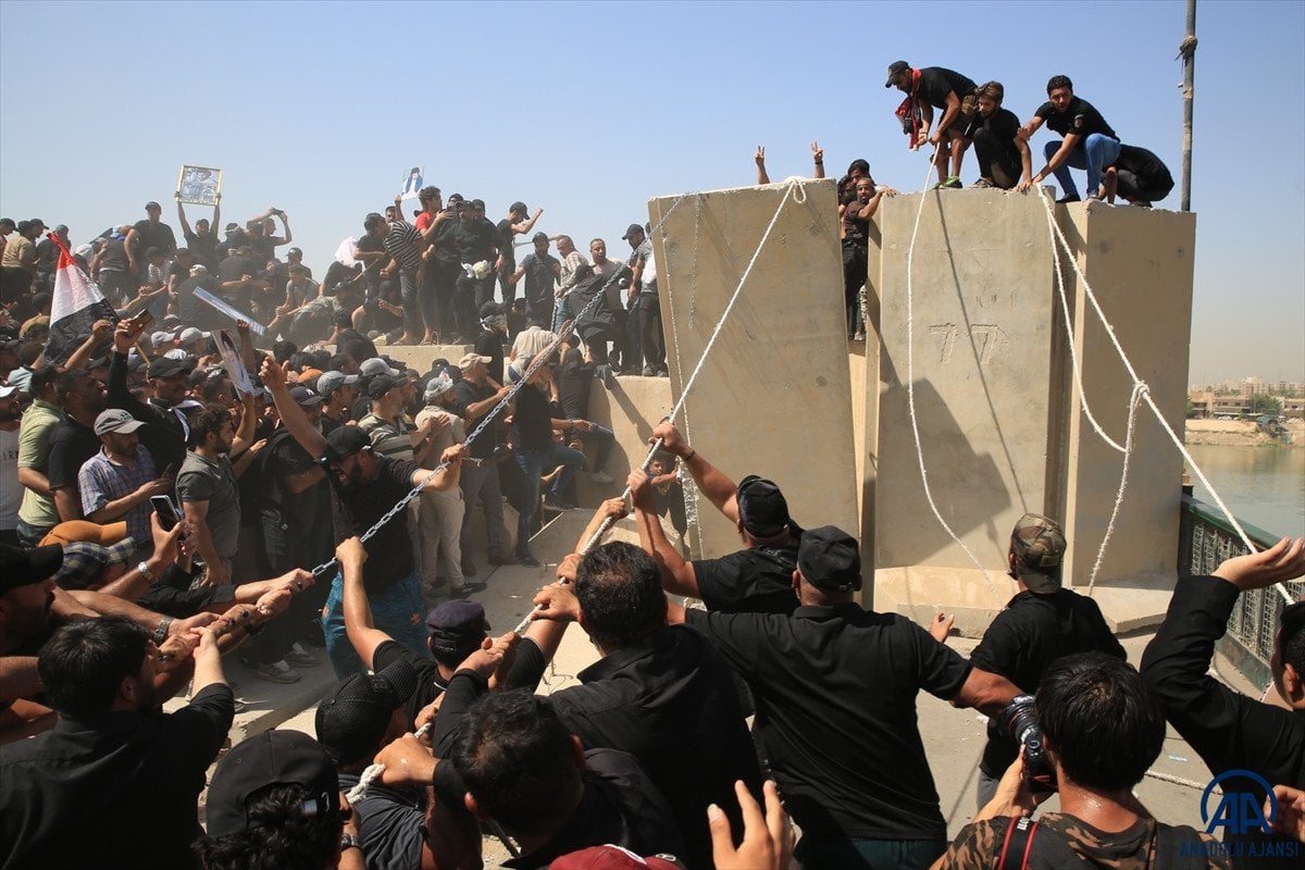 Irak ta Sadr destekçileri tekrar harekete geçti #5