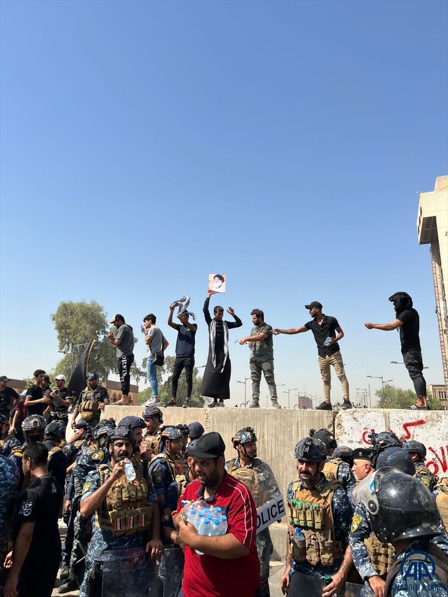 Irak ta Sadr destekçileri tekrar harekete geçti #19