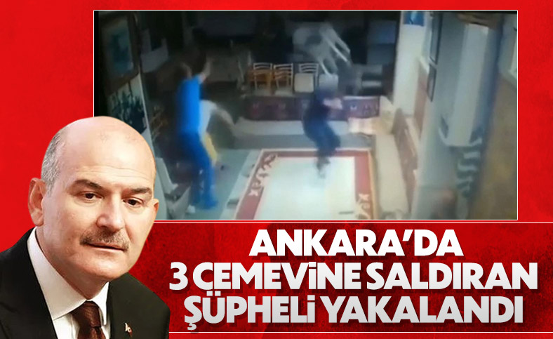 Ankara'da 3 ayrı Cemevine saldıran şüpheli yakalandı