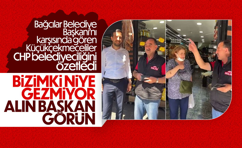 Bağcılar Belediye Başkanı Abdullah Özdemir'den Küçükçekmece'ye ziyaret