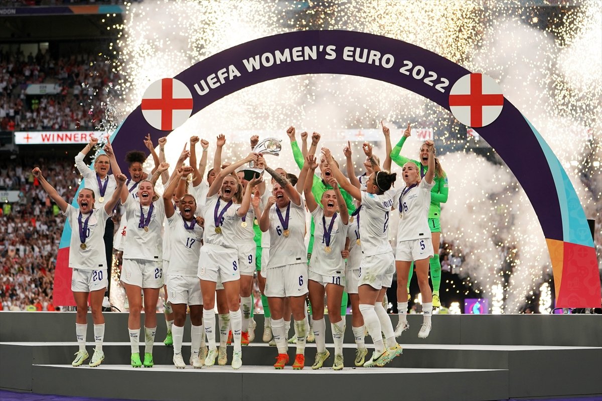 Almanya yı uzatlamalarda deviren İngiltere, Avrupa Kadınlar Futbol Şampiyonu oldu #8