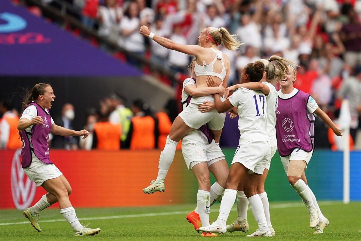 Almanya yı uzatlamalarda deviren İngiltere, Avrupa Kadınlar Futbol Şampiyonu oldu #5