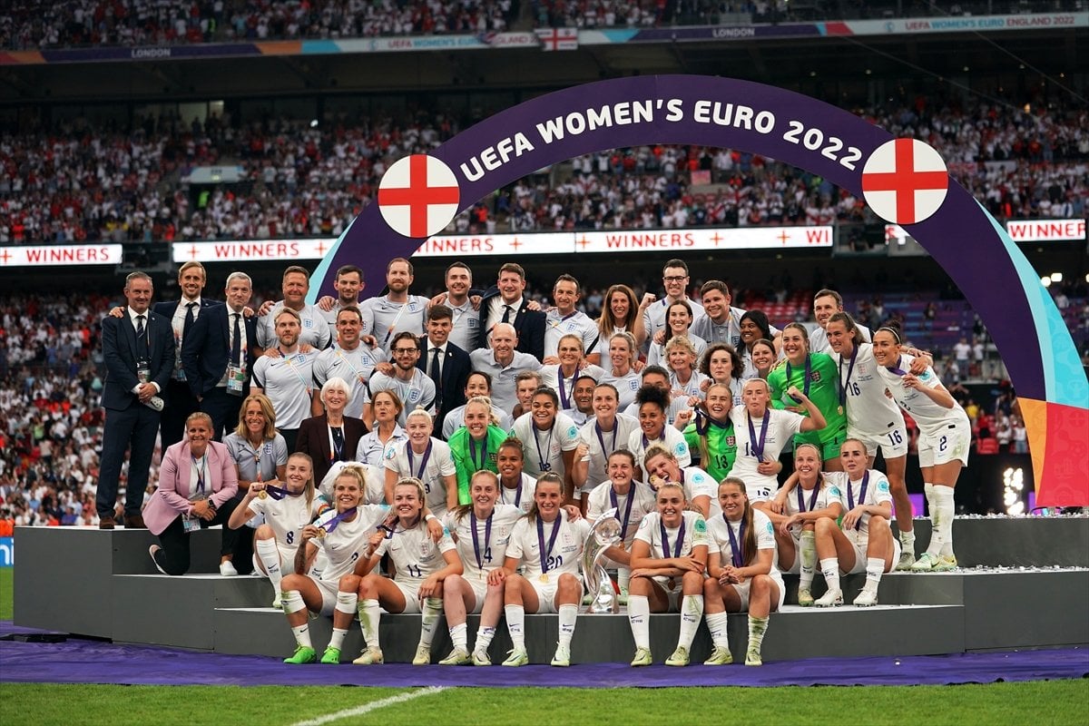 Almanya yı uzatlamalarda deviren İngiltere, Avrupa Kadınlar Futbol Şampiyonu oldu #7