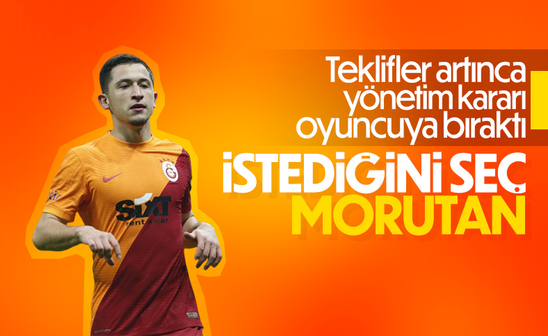 Galatasaray'da transfer kararı Morutan'a bırakıldı