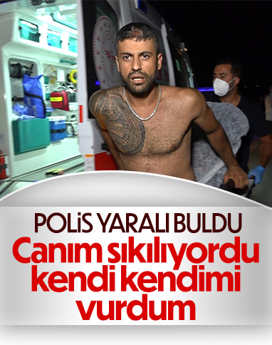 Bursa’da yaralı halde bulunan genç, güçlükle sakinleştirildi