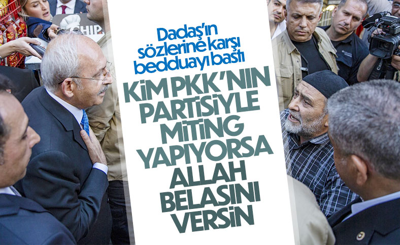 Kemal Kılıçdaroğlu'na Erzurum'da HDP tepkisi