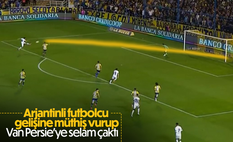 Arjantinli Metilli'den Van Persie golü