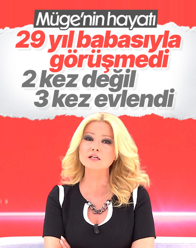 M�ge Anl�, 29 y�l babas�yla g�r��medi