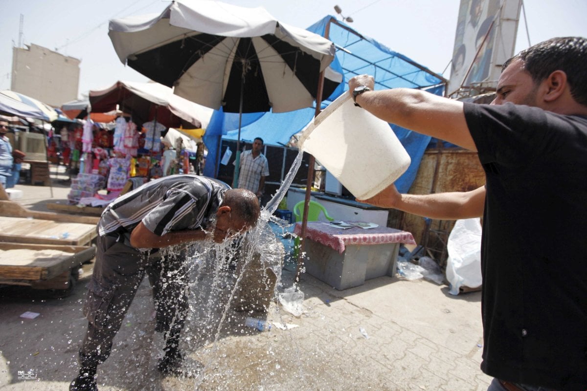 Irak ta aşırı sıcaklar resmi tatili beraberinde getirdi #2