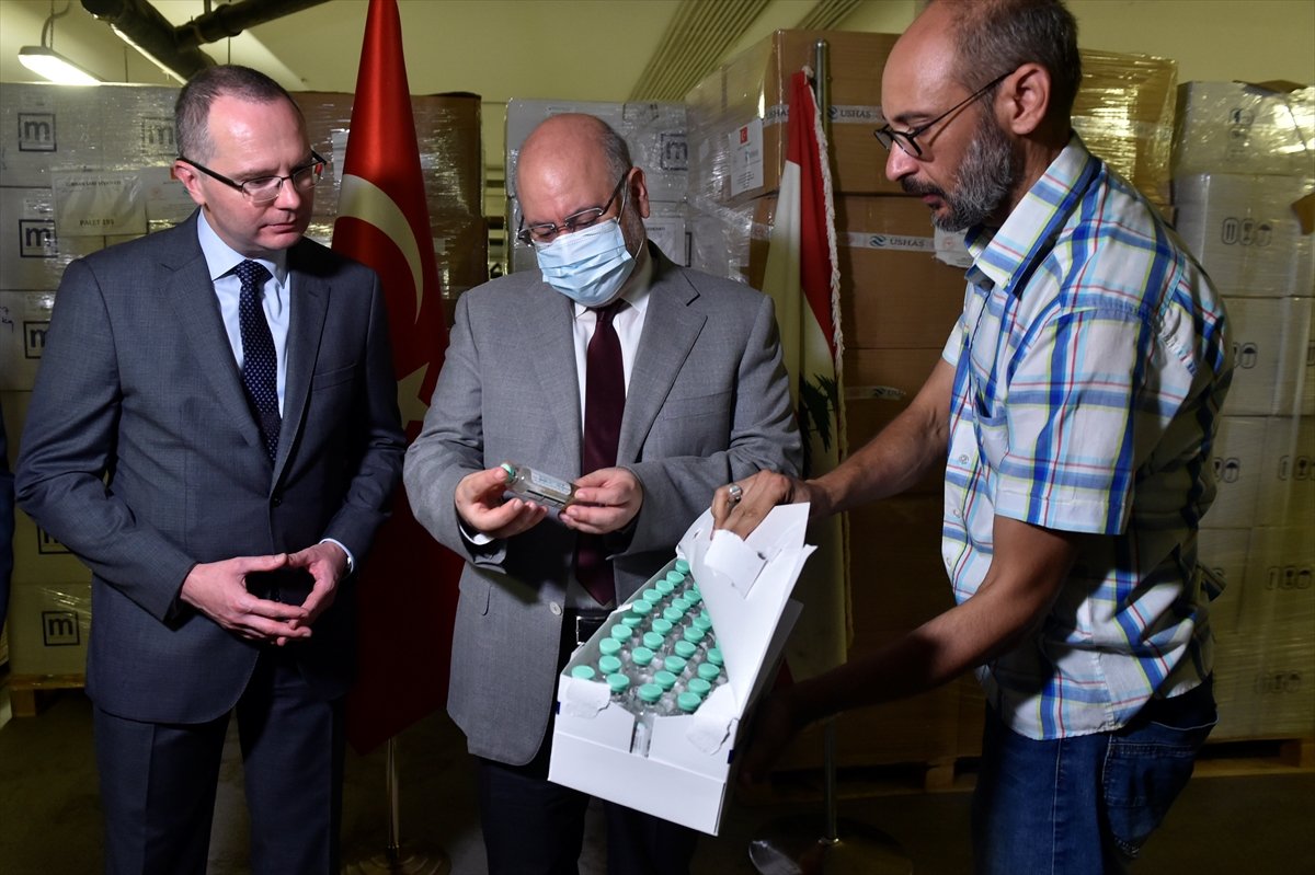Lebanon thanks Turkey for 90 tons of medical aid #3