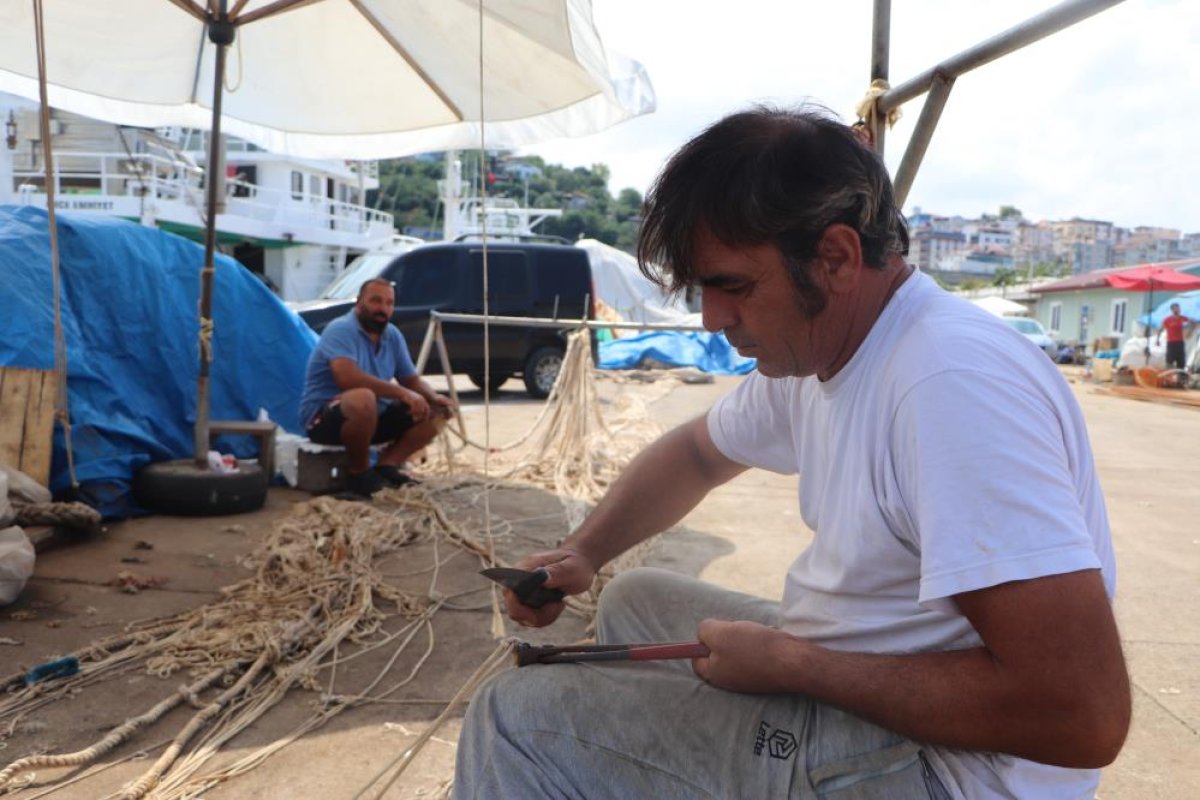 Samsun da av sezonuna az zaman kala balıkçılar hazırlıklara başladı #4