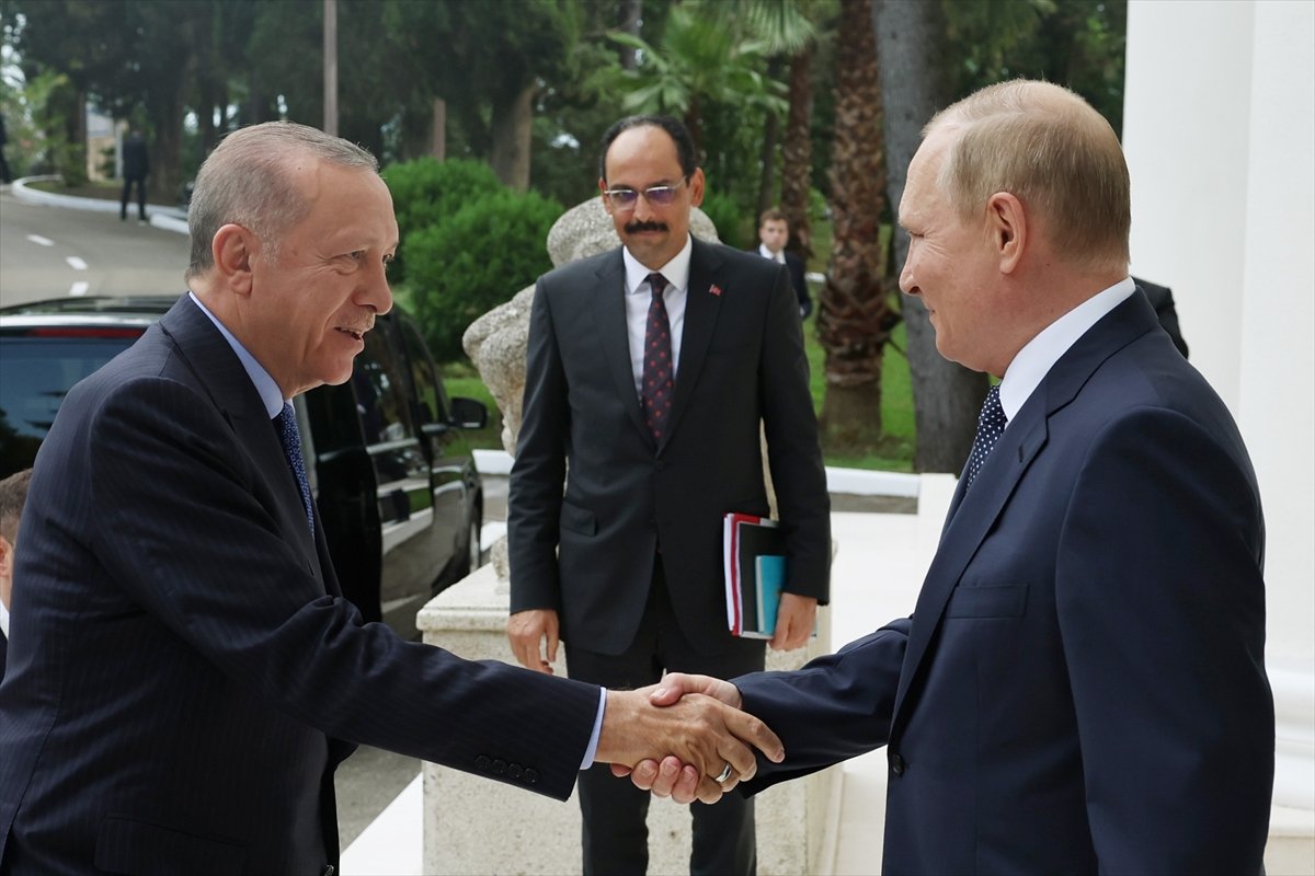 Cumhurbaşkanı Erdoğan ve Putin görüşmesi sona erdi #2