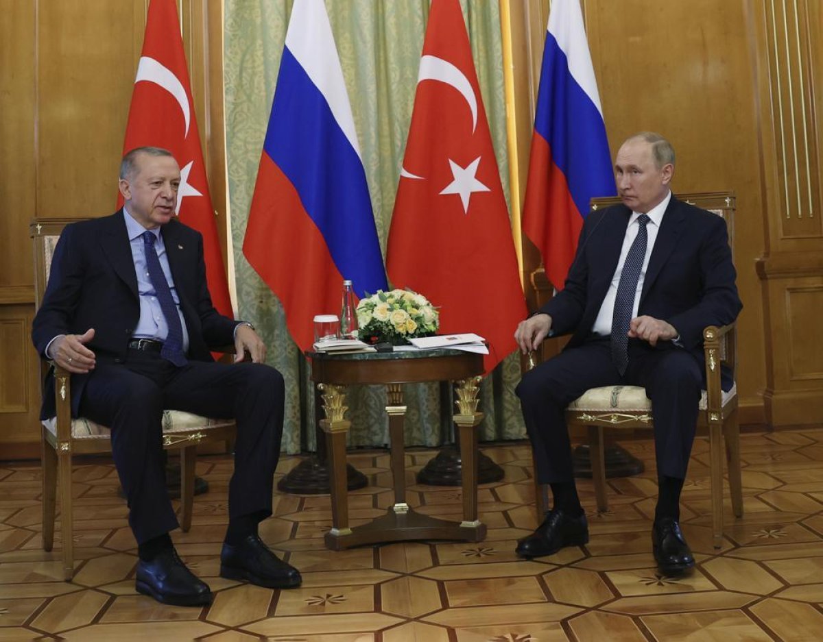 Cumhurbaşkanı Erdoğan ile Putin in Soçi deki görüşmesi dünya basınında #7