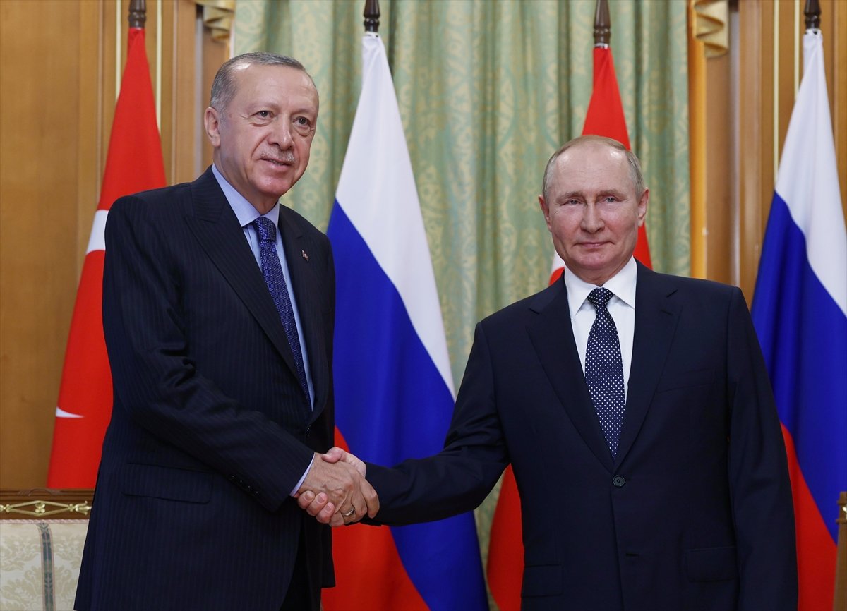 Cumhurbaşkanı Erdoğan ve Putin görüşmesi sona erdi #4